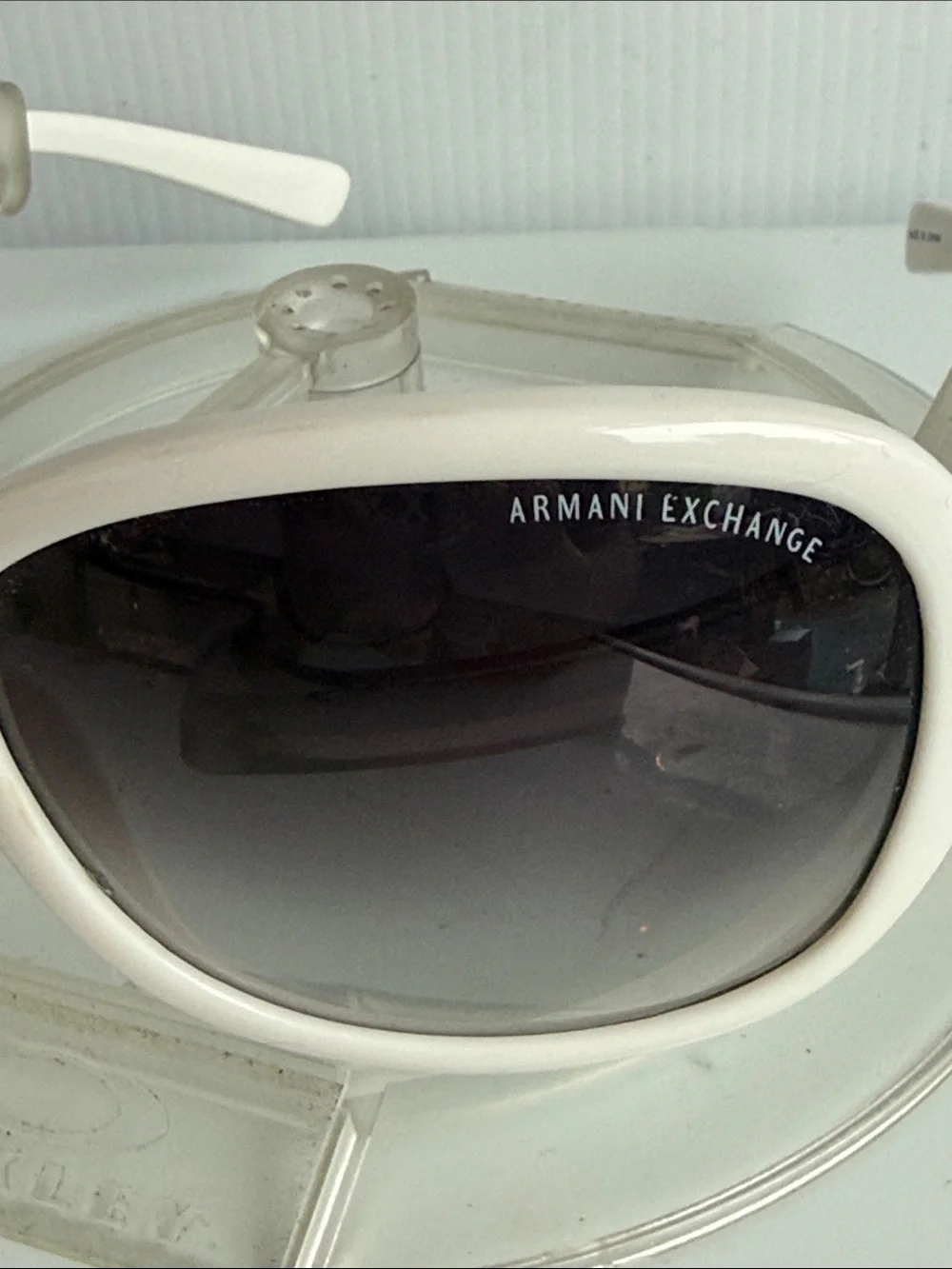 NEW ARMANI EXCHANGE AX035/S White Sunglasses NEW WITHOUT TAGS